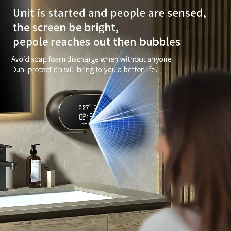 Wall-Mounted LED Touchless Soap Dispenser