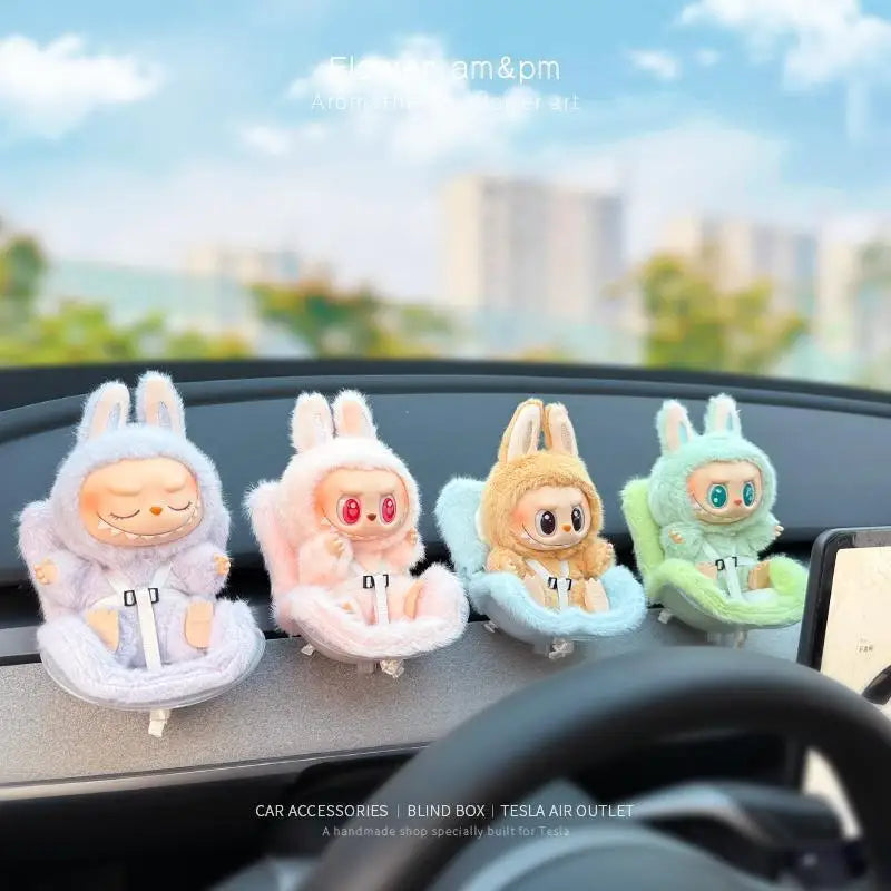 PopMart Labubu Car Doll Safety Seat