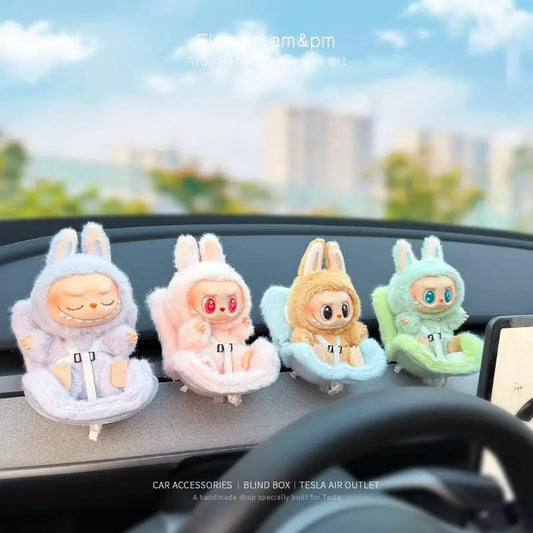 PopMart Labubu Car Doll Safety Seat