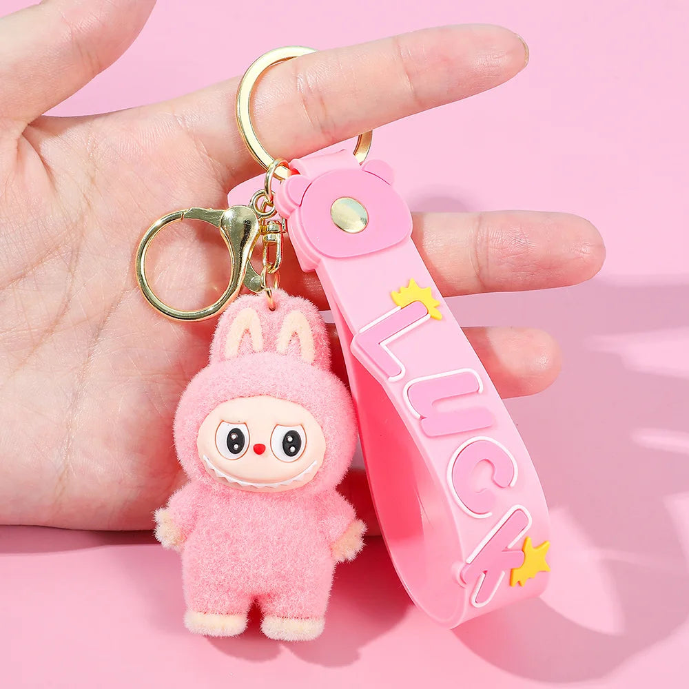 PopMart Labubu Cute Doll Pendant Keychain