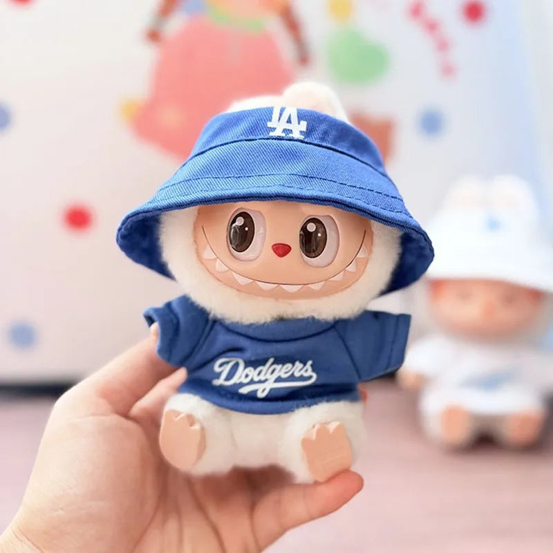 PopMart Labubu Generations LA Baseball Outfit