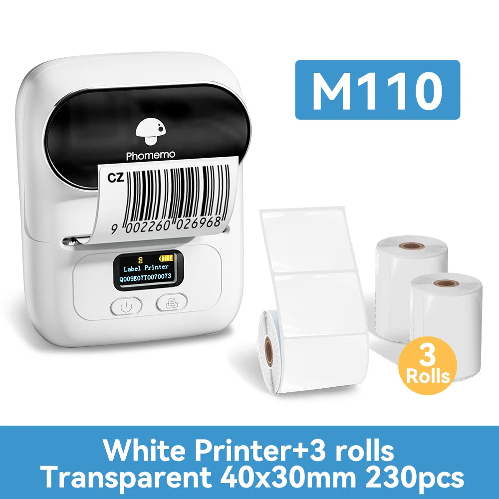 Phomemo M110 Mini Label Printer