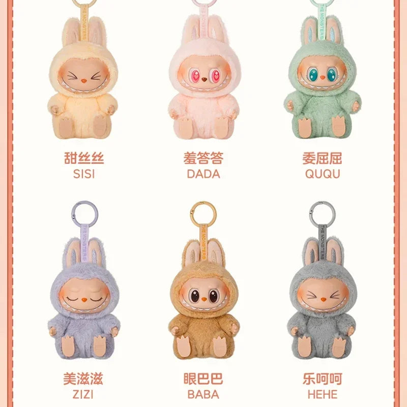 Popmart Labubu The Monsters Have A Seat Vinyl Plush Keychain