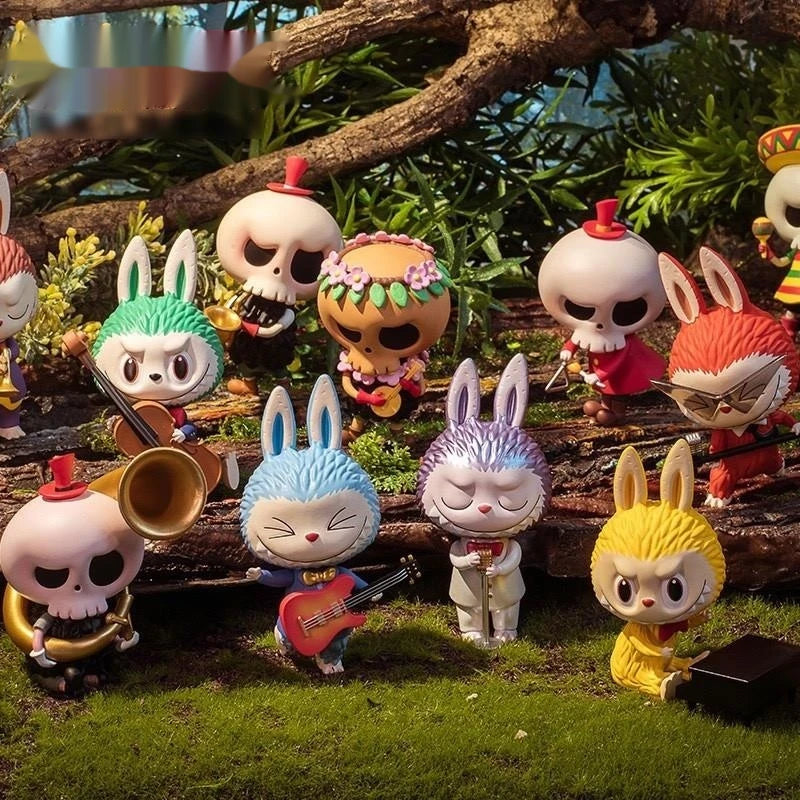 PopMart Labubu Forest Concert Display Decoration