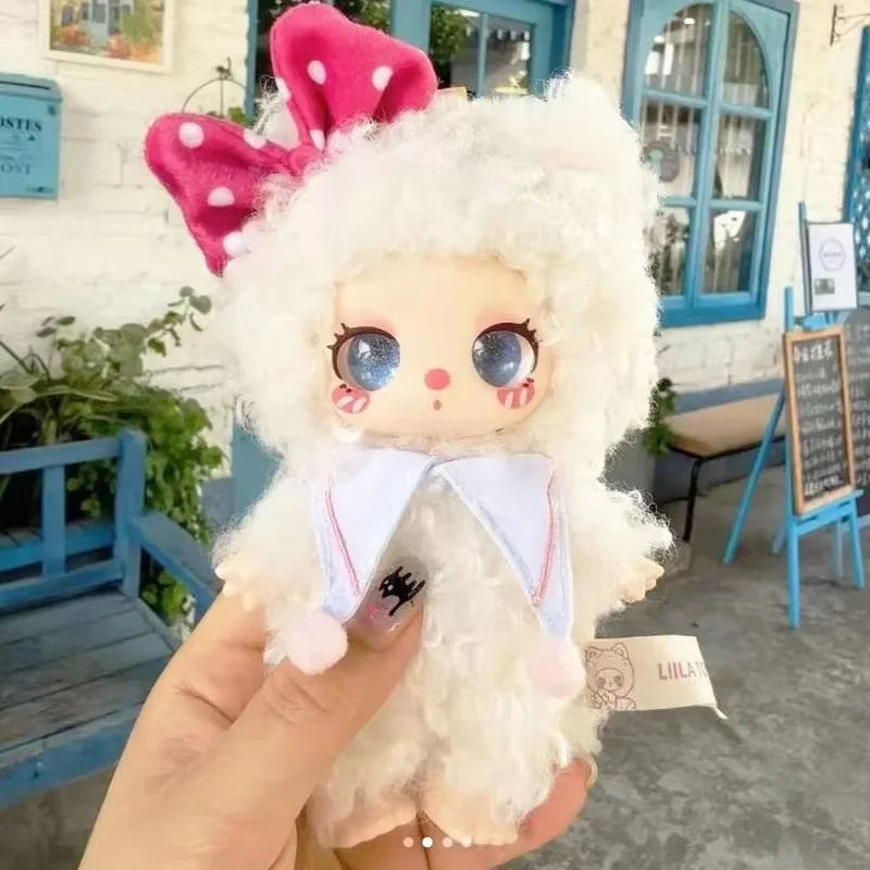 POP MART Labubu Doll Liila V3 Lucky Cat Box