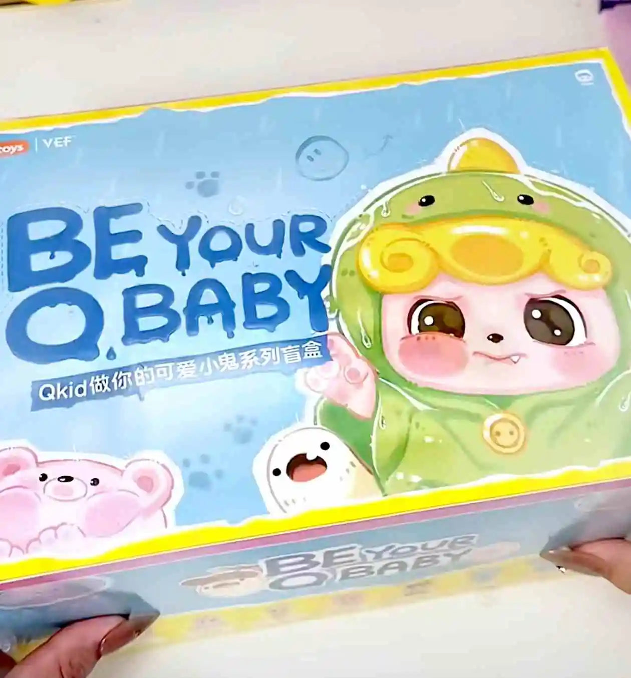 POP MART Labubu Doll Q.Kid Q.Baby Blind Box