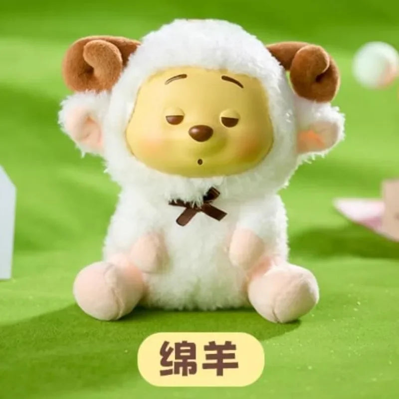 POP MART Labubu Doll Winnie Pooh Blind Box