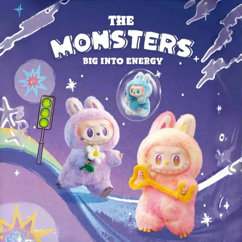 Popmart Labubu V3 Monster Heartbeat Macaron Blind Box