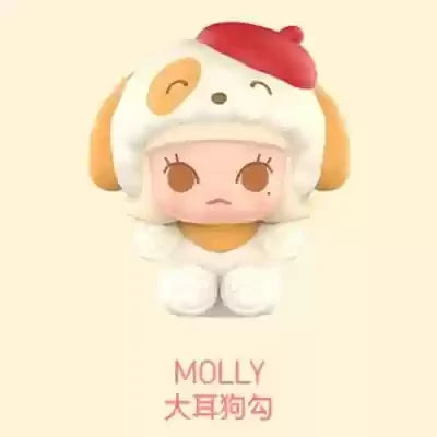 Popbean Animal Pajama Party Labubus Figure Gift
