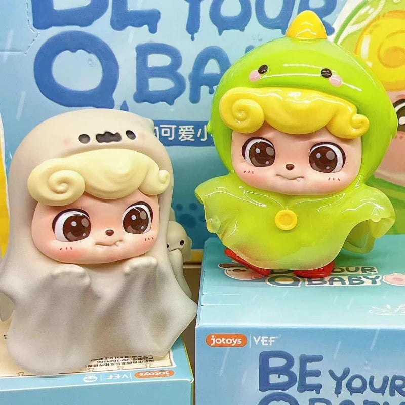POP MART Labubu Doll Q.Kid Q.Baby Blind Box