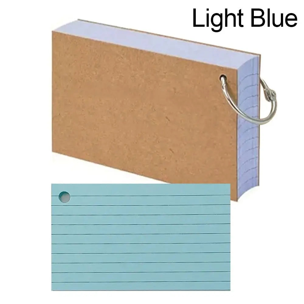 Binder Loose-Leaf Flash Cards