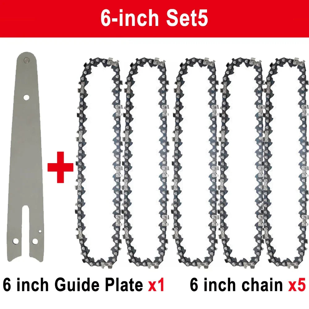 6-Inch Rechargeable Mini Electric Chainsaw