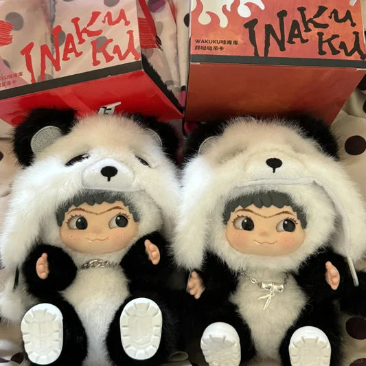 PopMart Labubu Wakuku Panda Blind Box Gift