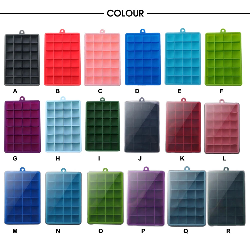 24-Hole Silicone Ice Cube Tray