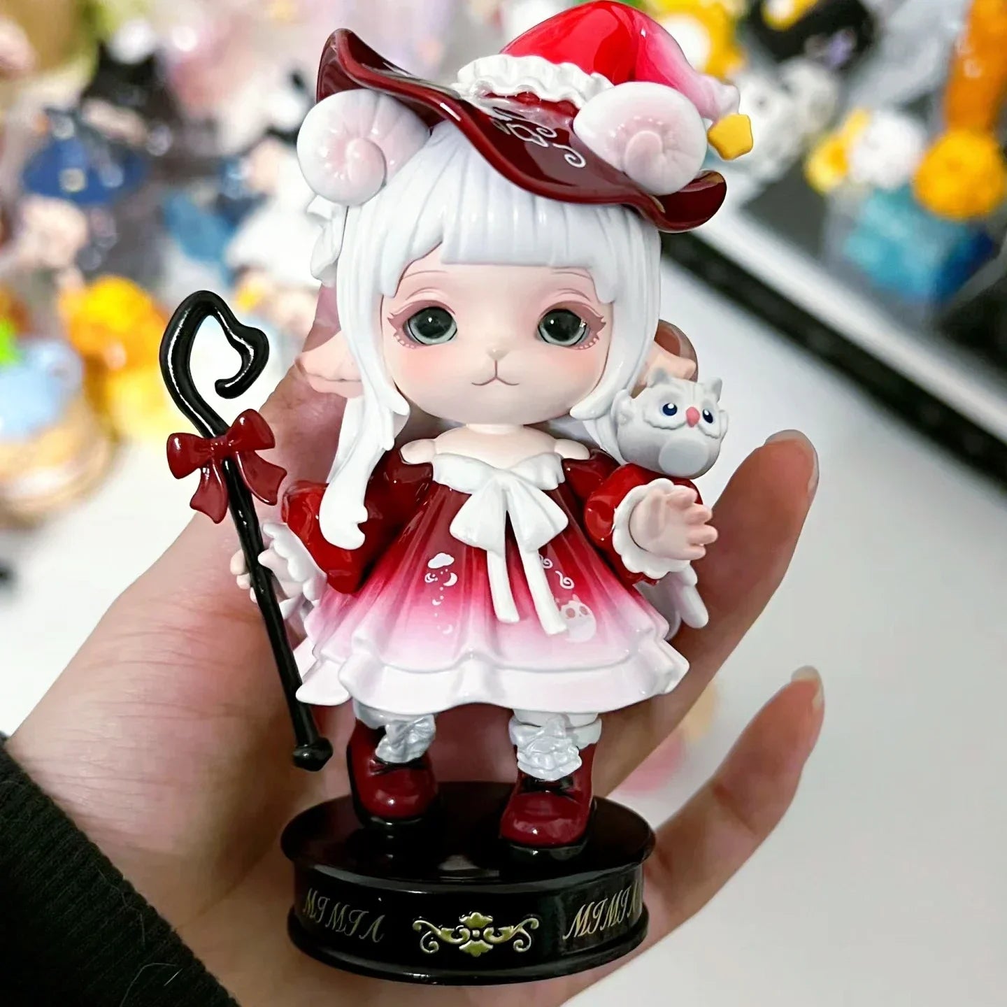 Popmart Labubu Mimia Cute Girl Figure Art Toy Gift
