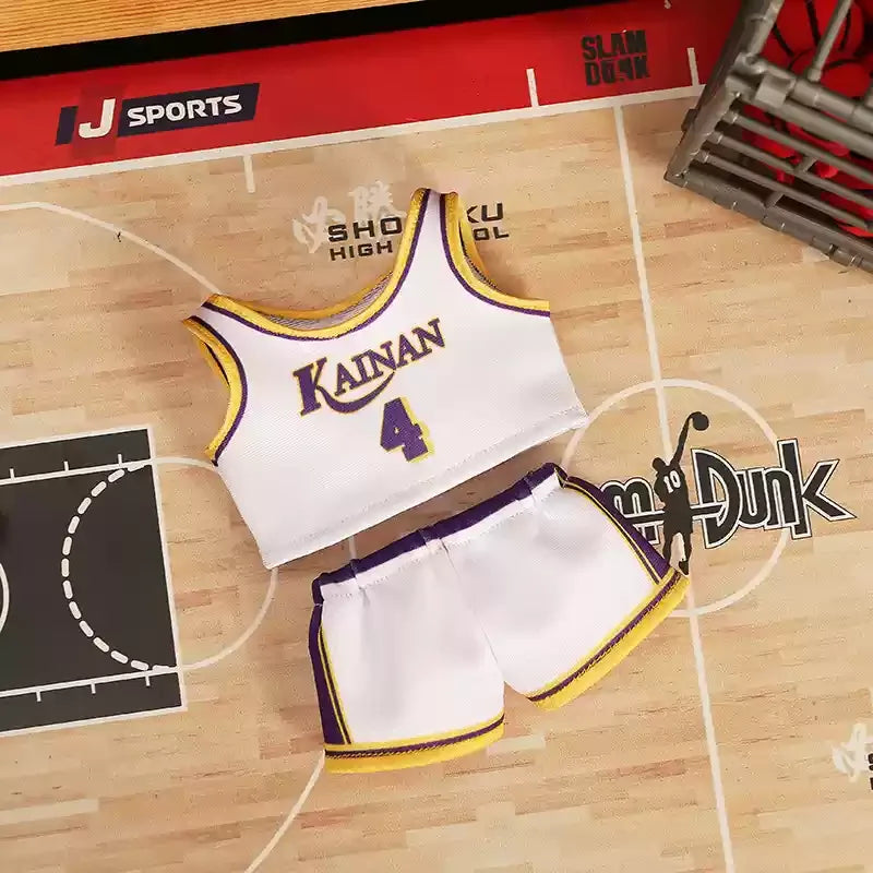 Slam Dunk Labubu Cosplay Doll Set