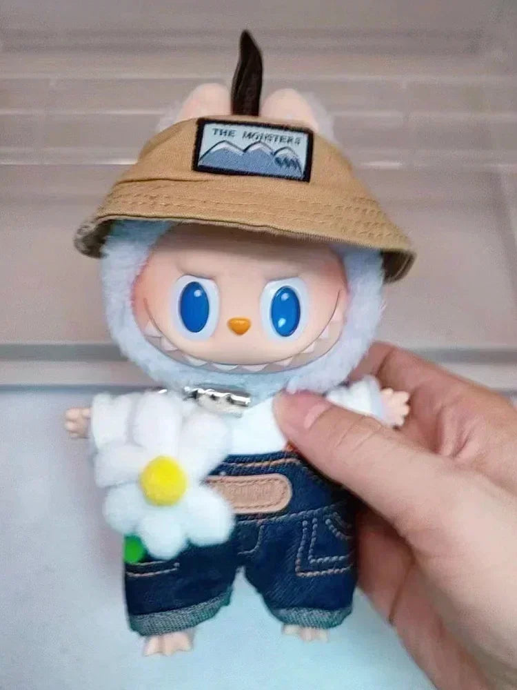 PopMart Labubu Mokoko Pumpkin Pendant Collectible