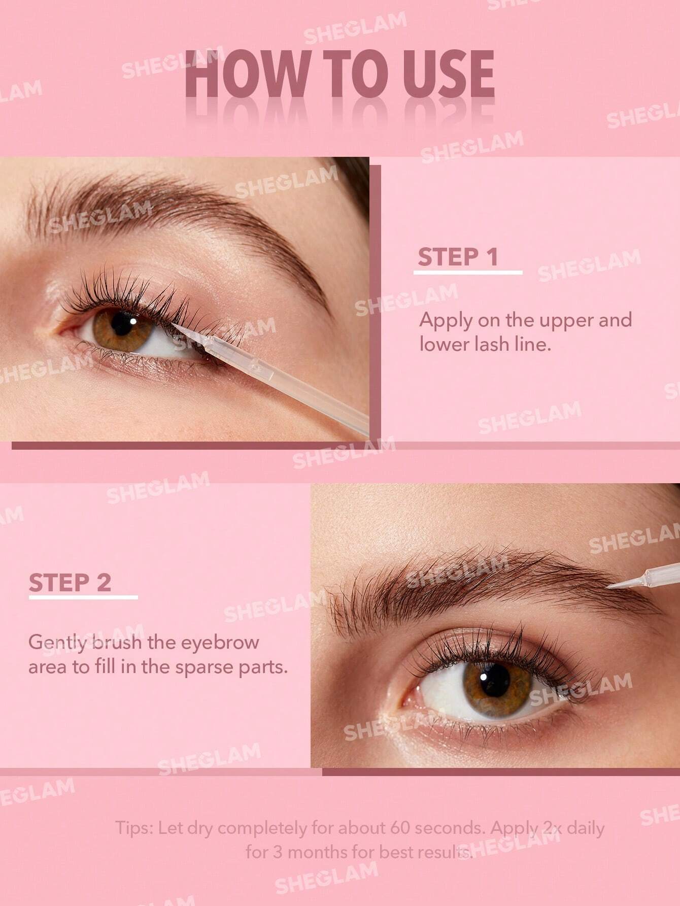 SHEGLAM Gro-Pro Lash Brow Serum