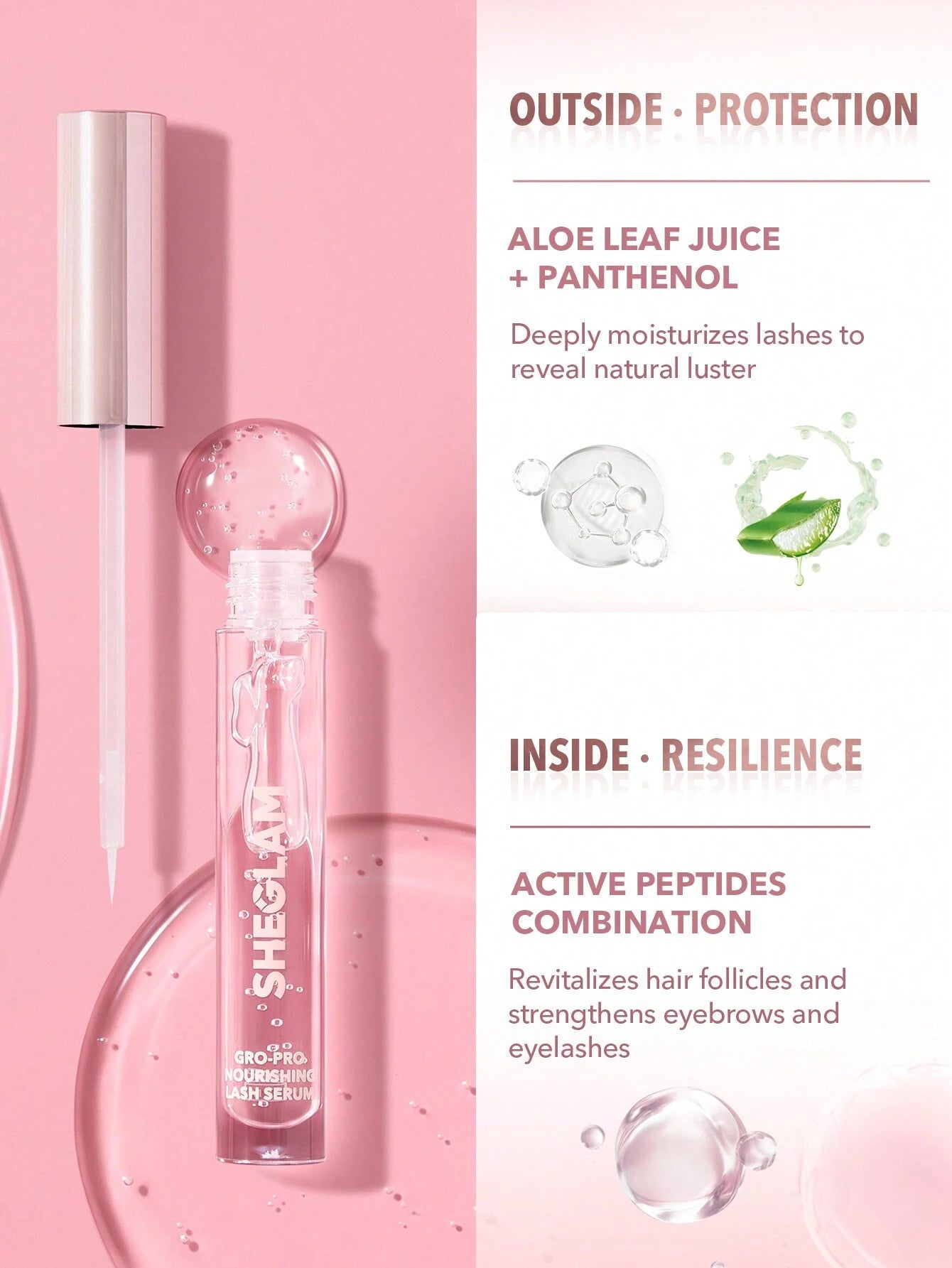 SHEGLAM Gro-Pro Lash Brow Serum