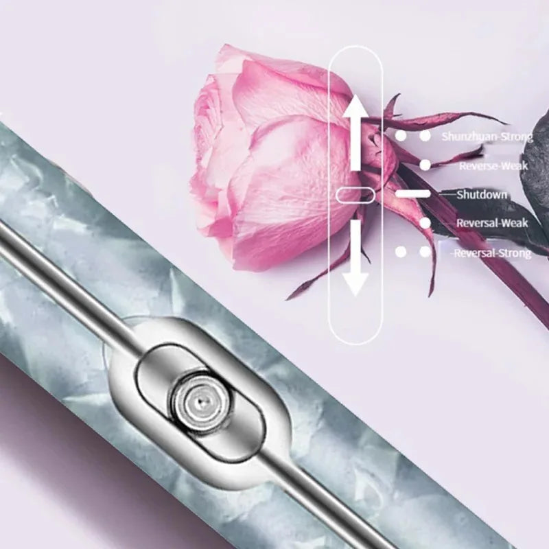 YIKOOLIN Electric Nail Polisher Drill Bits Professional Nails Grinding Polishing Dead Skin Removal Art Sanding File Pen Manicure