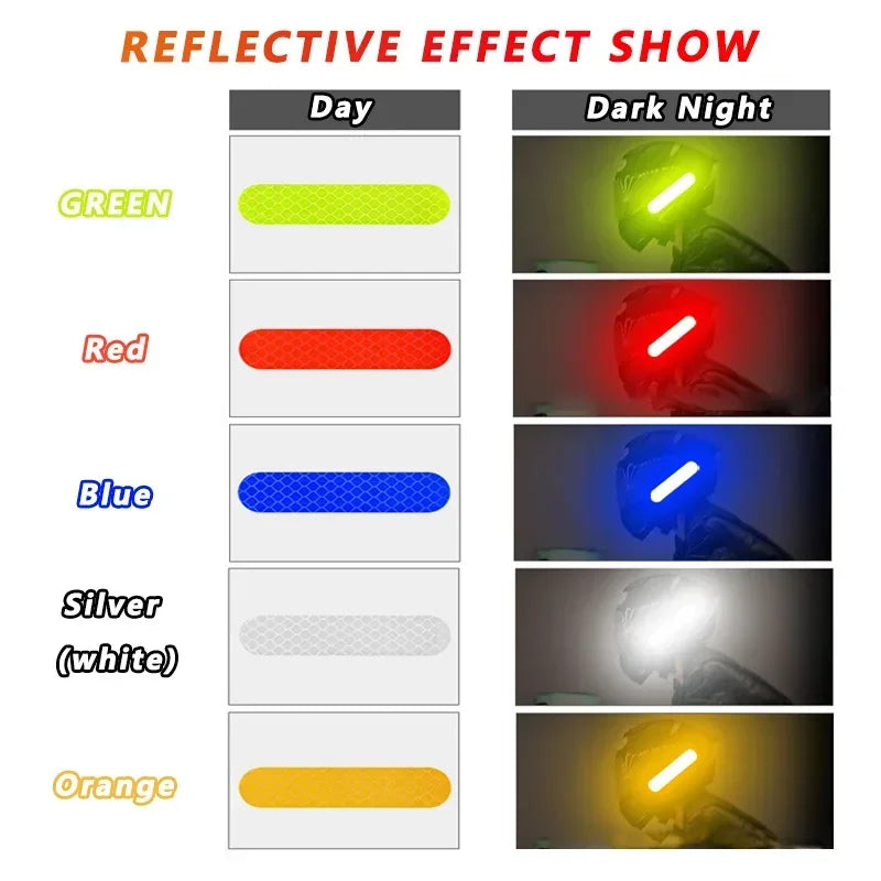 Car Wheel Hub Reflective Stripes