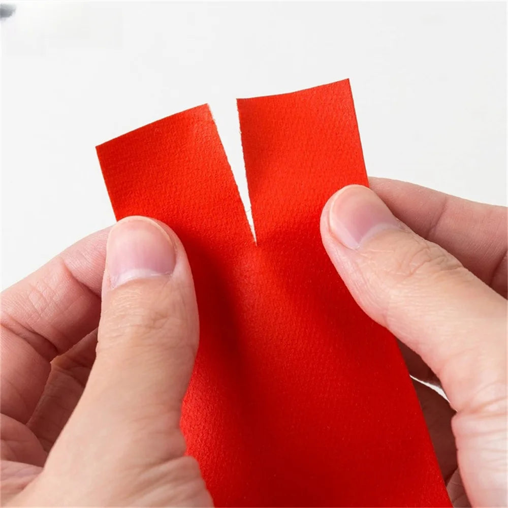 Red Adhesive Fabric Duct Tape