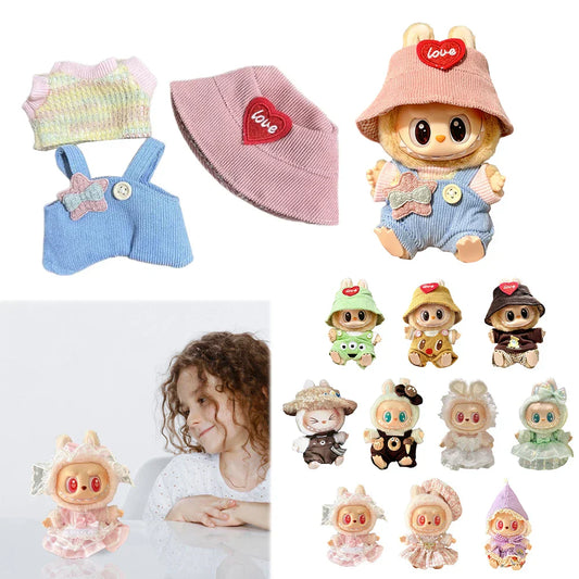 PopMart Labubu Kawaii Doll Clothes Set