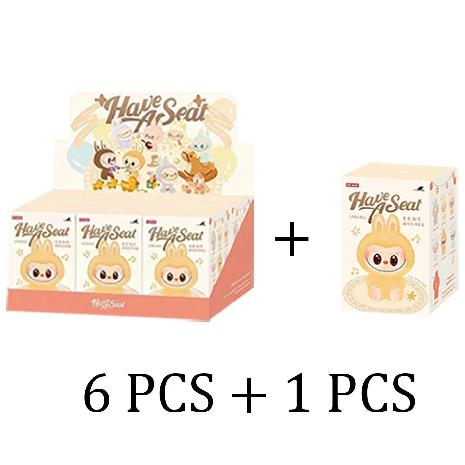 Popmart Labubu Party Rubber Plush Blind Box Macaron 2nd Gen