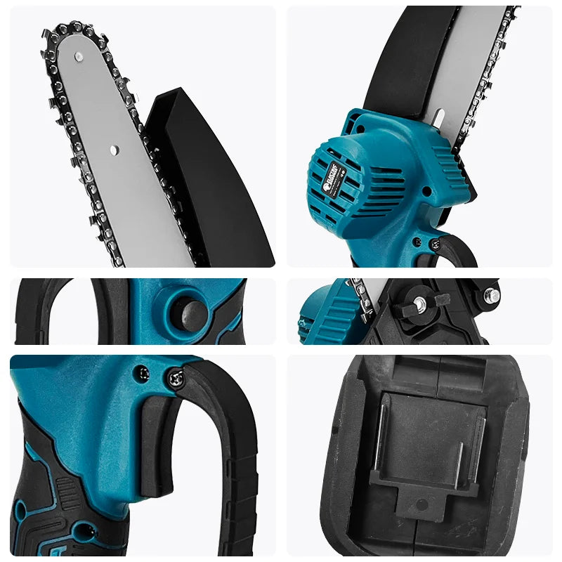 6-Inch Mini Cordless Electric Chainsaw