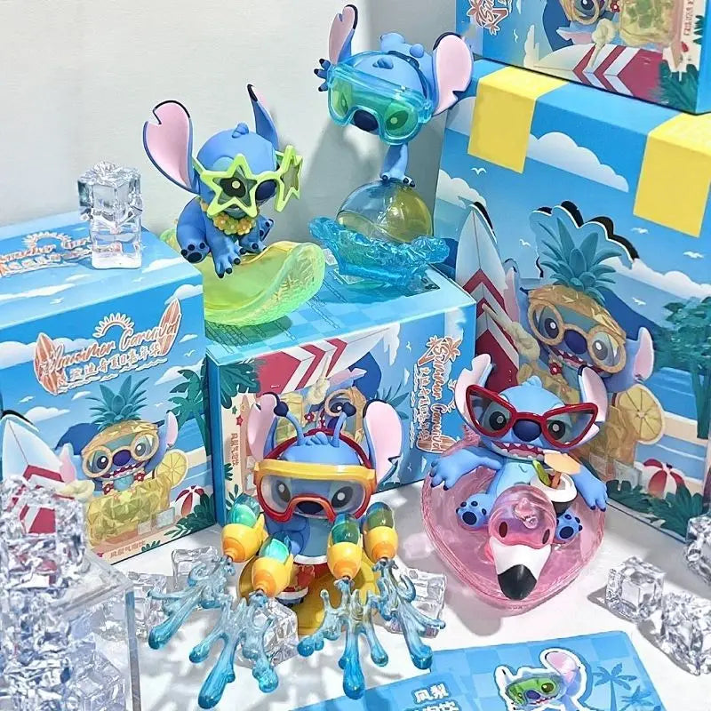 POP MART Labubu Doll Stitch Carnival Blind Box