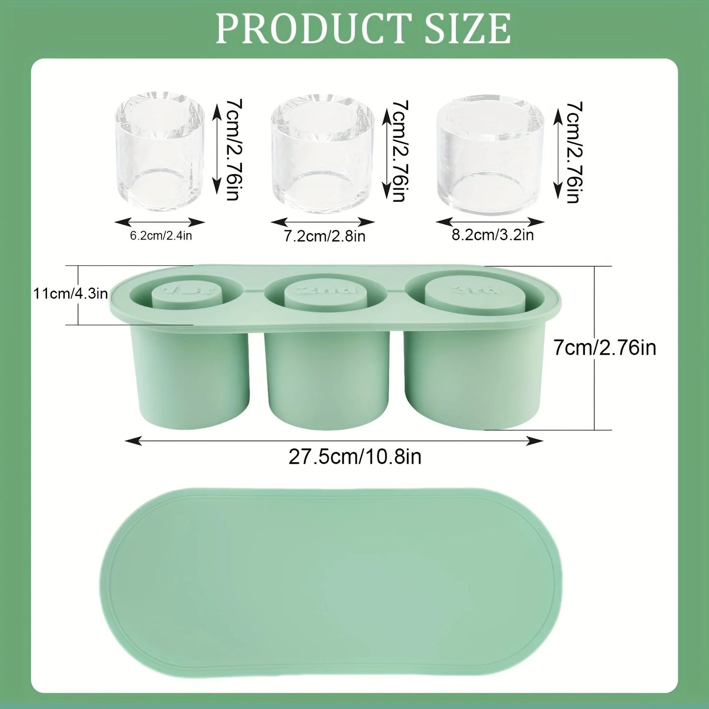 Stanley Cup Silicone Ice Mold