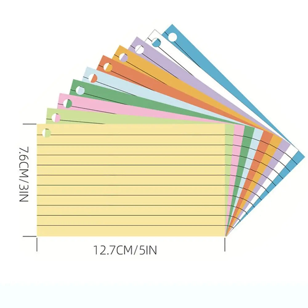 Binder Loose-Leaf Flash Cards