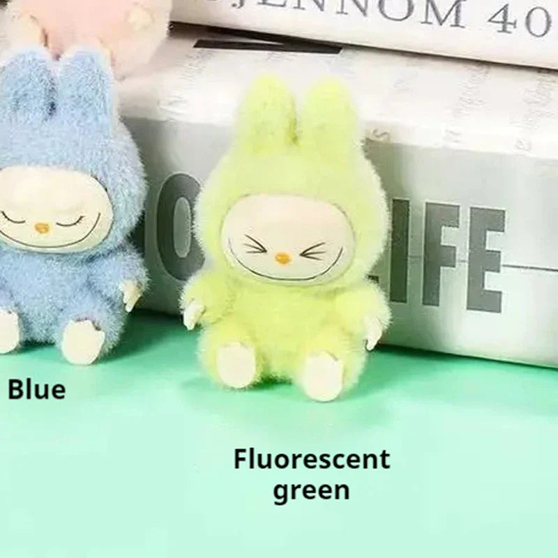 PopMart Labubu 4.3cm Cute PVC Keychain Doll