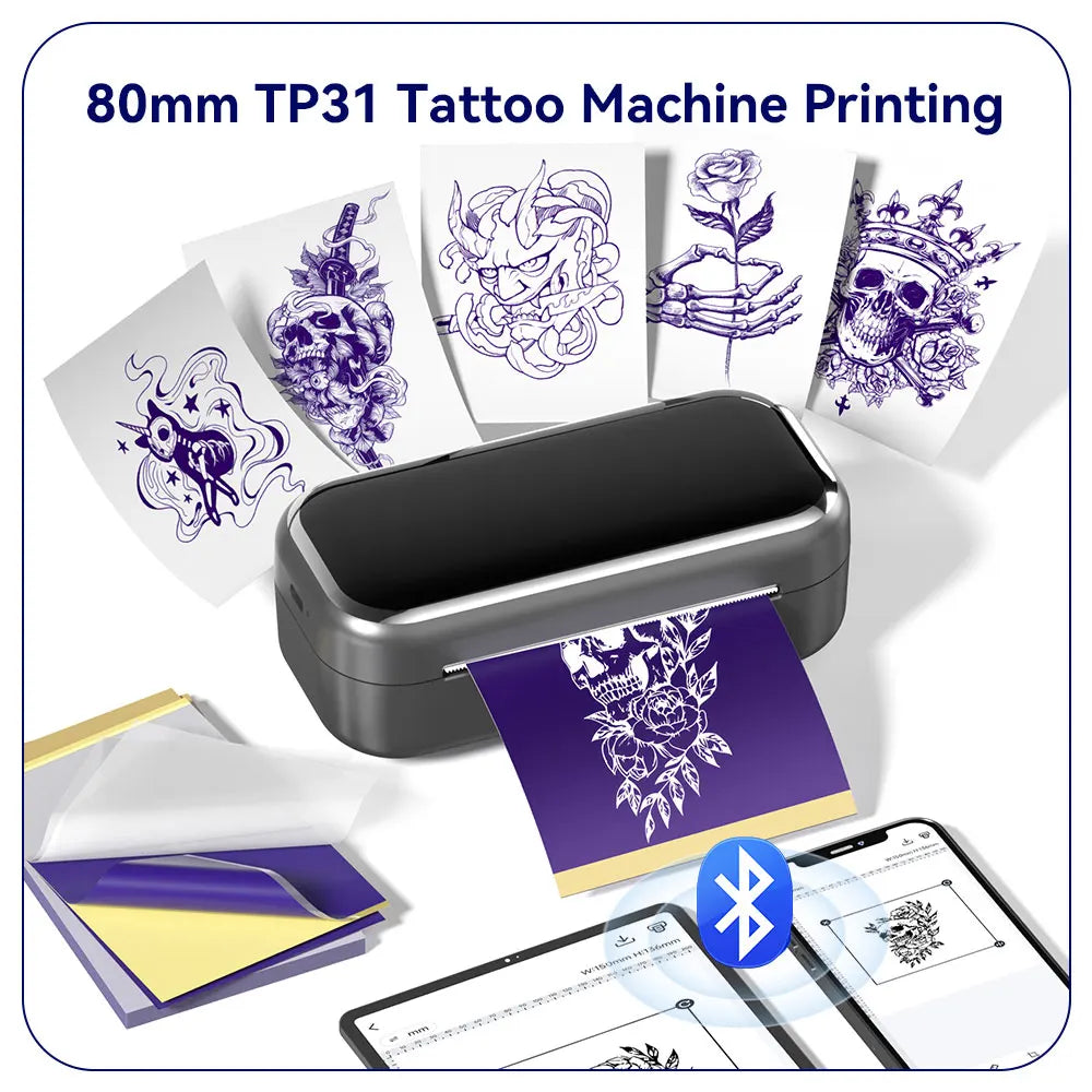 TP31 Wireless Thermal Tattoo Printer