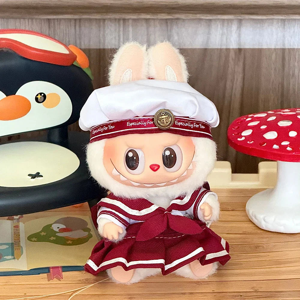 PopMart Labubu 15-17cm Doll Clothes Set
