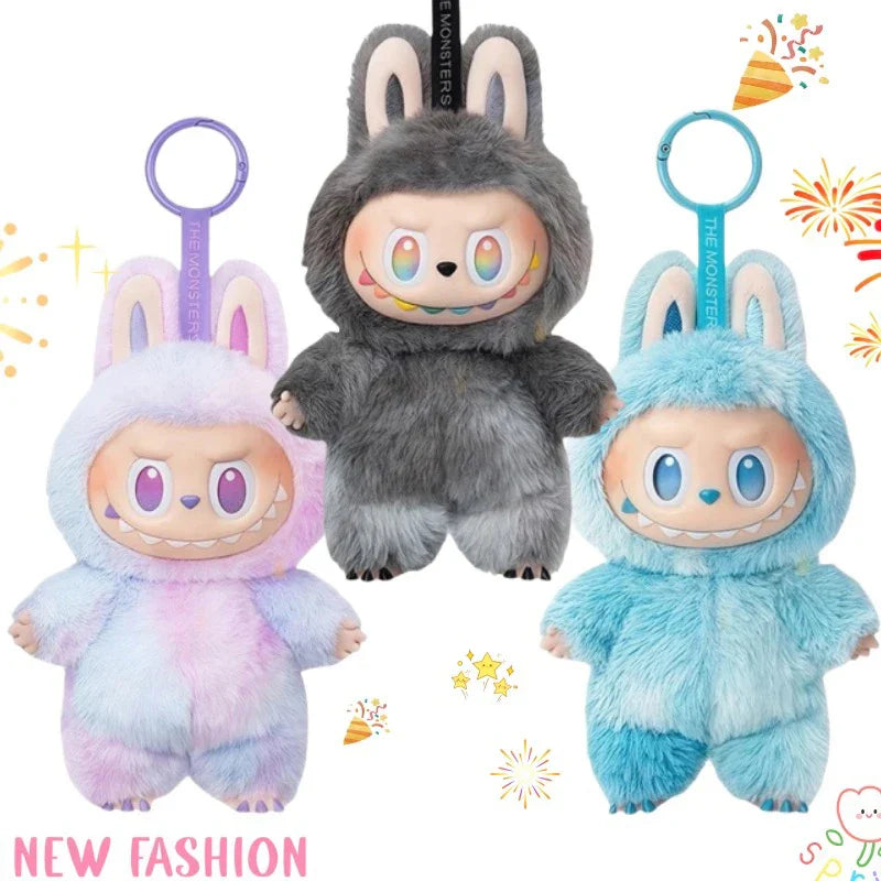Popmart Labubu V3 Plush Keychain Surprise Toy