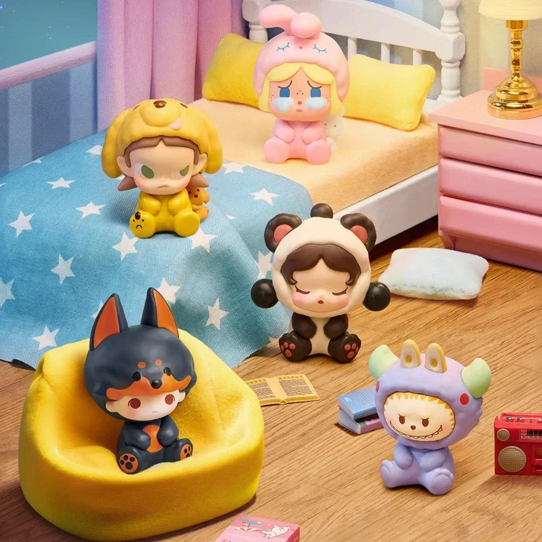 PopMart Labubu Animal Pajamas Party Blind Box