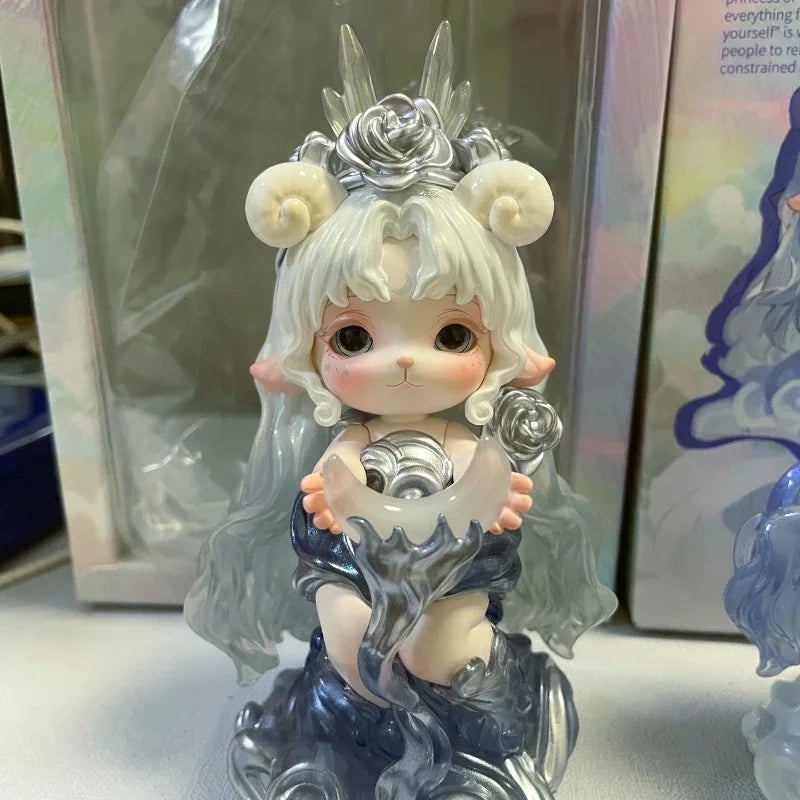 Popmart Labubu Mimia Cute Girl Figure Art Toy Gift