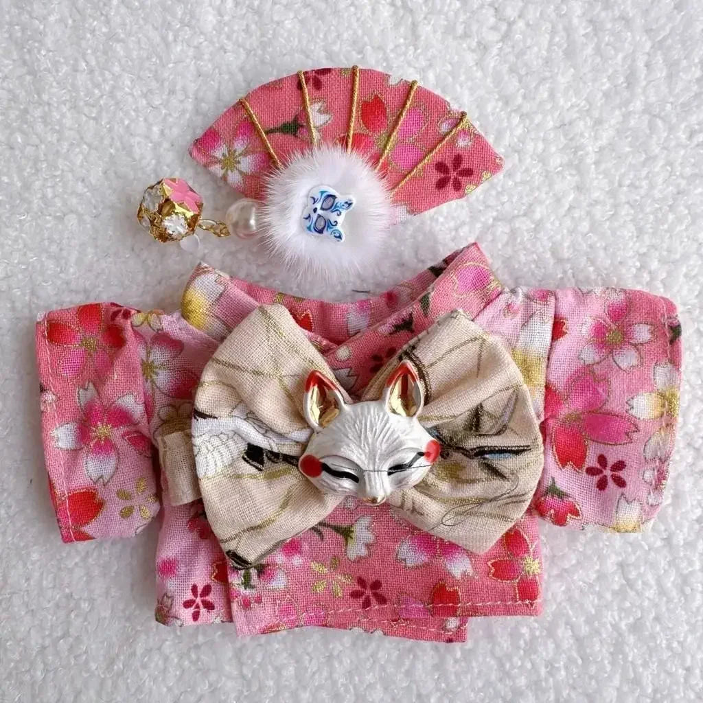 PopMart Labubu 15/17cm Summer Kimono Set