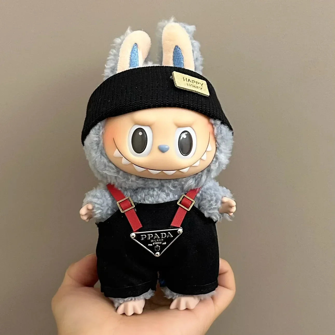 POP MART Labubu Doll 17cm Skirt Outfit Set
