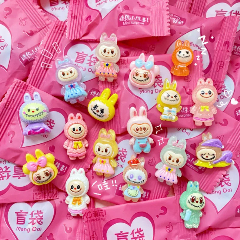 PopMart Labubu Blind Bags DIY Resin Toys Gift