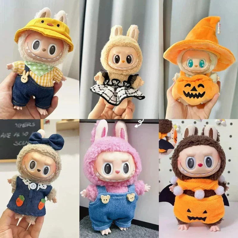 PopMart Labubu 17cm Doll Clothes Set