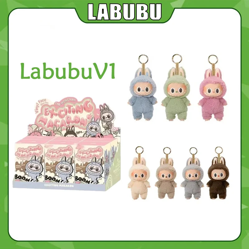 Popmart Labubu Monsters Vinyl Pendant Blind Box Keychain