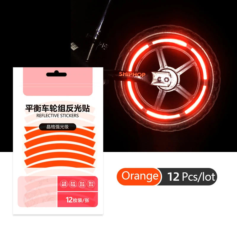 Reflective Tire Safety Stickers