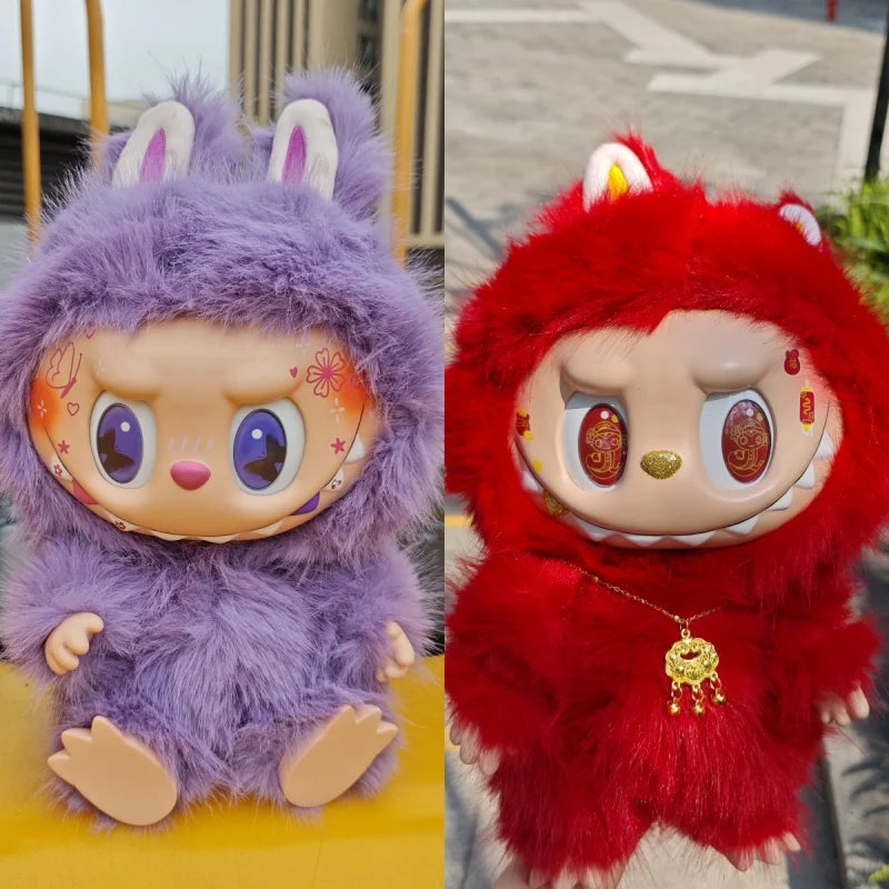 PopMart Labubu Zimomo Angel DIY Figure