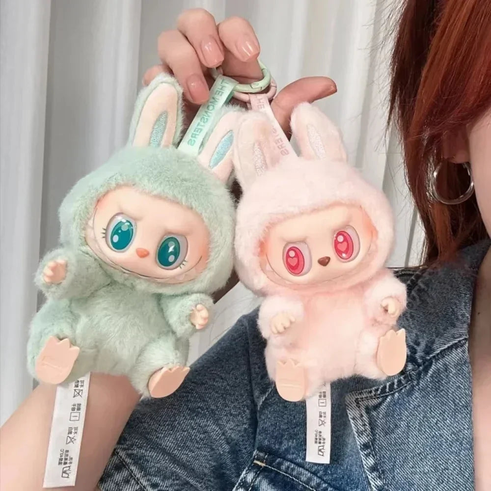 PopMart Labubu Has A Seat Macaron Vinyl Face Doll Pendant