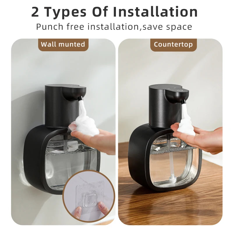 500ml Wall-Mounted Smart Soap Dispenser