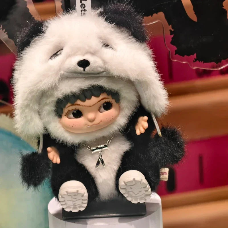PopMart Labubu Wakuku Panda Blind Box Gift
