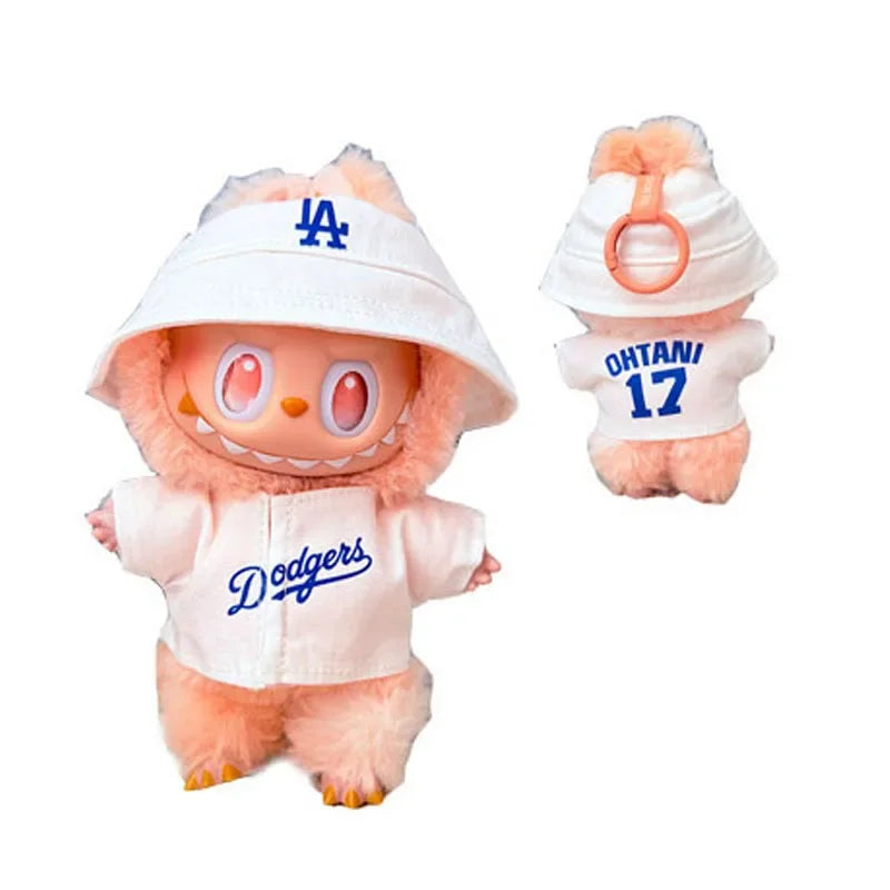 PopMart Labubu Generations LA Baseball Outfit