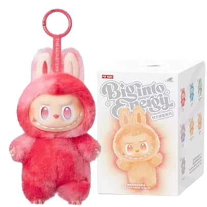 PopMart Labubu V3 Heartbeat Macaron Pendant